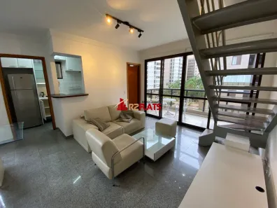 Apartamento com 2 Quartos para alugar, 75m² no Indianópolis, São Paulo