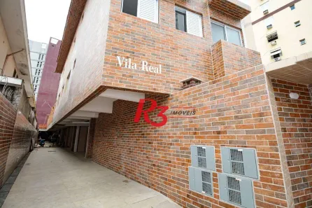 Casa de Condomínio com 2 Quartos à venda, 103m² no Campo Grande, Santos