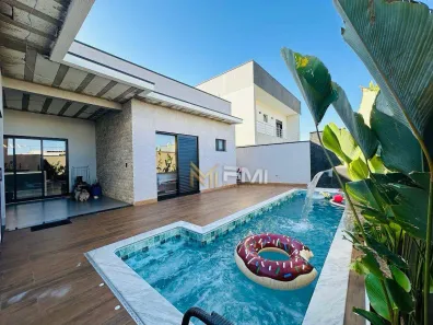 Casa de Condomínio com 3 Quartos à venda, 142m² no Residencial Real Parque Sumaré, Sumaré