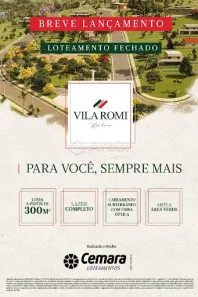 Lote/Terreno à venda, 303m² no Residencial Vila Romi, Santa Bárbara D'Oeste