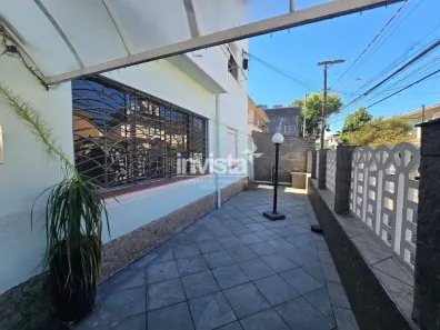 Apartamento com 3 Quartos para alugar, 120m² no Encruzilhada, Santos