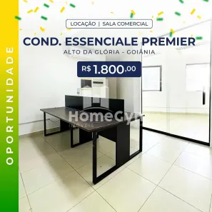 Sala Comercial para alugar, 32m² no Alto da Glória, Goiânia