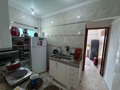 Apartamento com 1 Quarto para alugar, 43m² no Boqueirão, Praia Grande