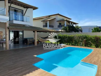 Casa de Condomínio com 5 Quartos à venda, 370m² no Barra do Jacuípe, Camaçari