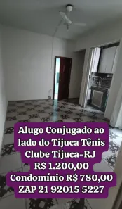 Kitnet com 1 Quarto para alugar, 25m² no Tijuca, Rio de Janeiro