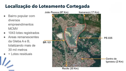 Lote/Terreno à venda, 1m² no Centro, Igarassu