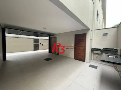 Casa de Condomínio com 2 Quartos à venda, 88m² no Ponta da Praia, Santos