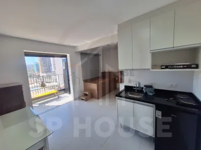 Apartamento com 1 Quarto para venda ou aluguel, 27m² no Campo Belo, São Paulo