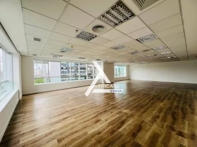Sala Comercial para alugar, 136m² no Cidade Monções, São Paulo