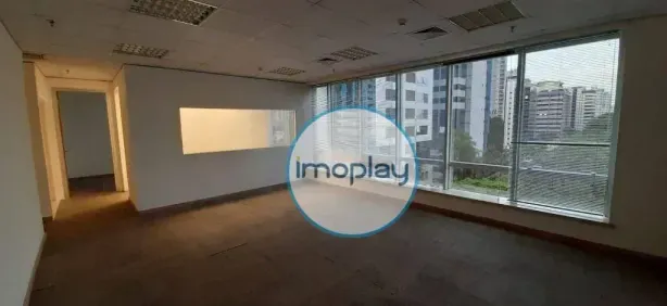 Sala Comercial para alugar, 143m² no Cidade Monções, São Paulo