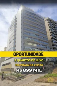 Apartamento com 3 Quartos à venda, 99m² no Praia da Costa, Vila Velha