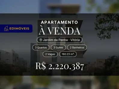 Apartamento com 3 Quartos à venda, 160m² no Jardim da Penha, Vitória