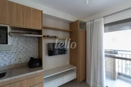 Apartamento com 1 Quarto para alugar, 25m² no Indianópolis, São Paulo