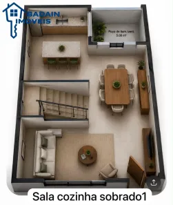 Casa com 3 Quartos à venda, 164m² no Vila Scarpelli, Santo André
