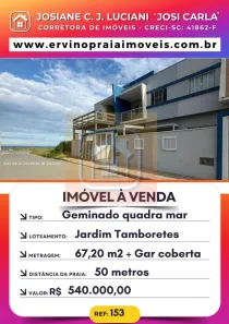 Casa com 2 Quartos à venda, 67m² no Praia do Ervino, São Francisco do Sul