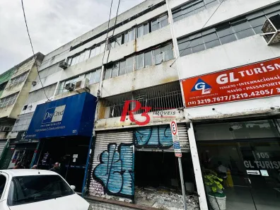 Ponto Comercial para alugar, 180m² no Centro, Santos