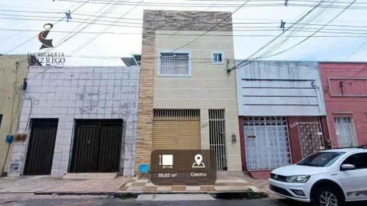 Apartamento com 1 Quarto para alugar, 35m² no José Bonifácio, Fortaleza