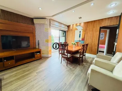 Apartamento com 2 Quartos para venda ou aluguel, 90m² no Loteamento João Batista Julião, Guarujá