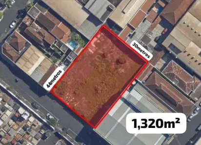 Lote/Terreno à venda, 1320m² no Campos Elíseos, Ribeirão Preto
