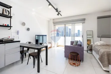 Apartamento com 1 Quarto à venda, 33m² no Santo Amaro, São Paulo