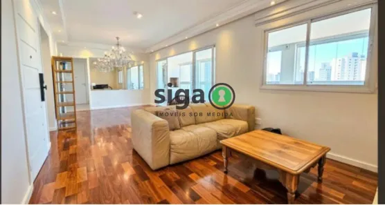 Apartamento com 3 Quartos para alugar, 140m² no Santo Amaro, São Paulo
