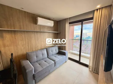 Apartamento com 1 Quarto para alugar, 36m² no Botafogo, Campinas