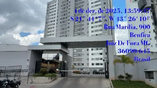 Apartamento com 2 Quartos à venda, 45m² no Benfica, Juiz de Fora