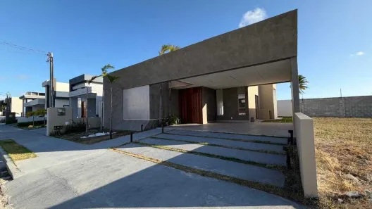 Casa de Condomínio com 3 Quartos à venda, 131m² no Zona de Expansão (Olhos D'Agua), Barra dos Coqueiros
