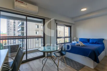 Flat com 1 Quarto à venda, 28m² no Brooklin Paulista, São Paulo