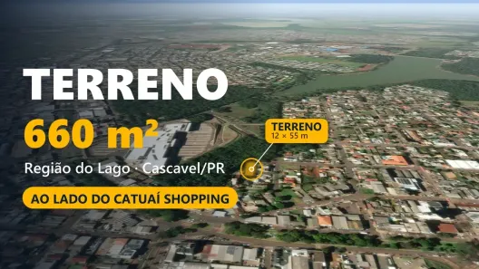 Lote/Terreno à venda, 660m² no Região do Lago, Cascavel