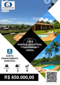 Fazenda/Sítio com 3 Quartos à venda, 225m² no Parque Industrial Jurumirim, Avaré