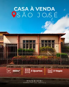 Casa com 3 Quartos à venda, 360m² no São José, Aracaju