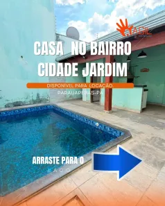 Casa com 3 Quartos para alugar, 106m² no Cidade Jardim, Parauapebas