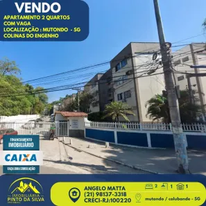 Apartamento com 2 Quartos à venda, 50m² no Mutondo, São Gonçalo