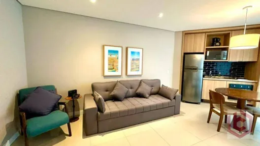 Flat com 1 Quarto para alugar, 45m² no Pompéia, Santos