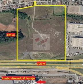 Lote/Terreno à venda, 63655m² no Tatuquara, Curitiba