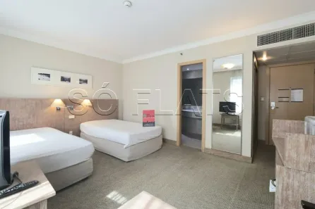 Flat com 1 Quarto à venda, 29m² no Cidade Monções, São Paulo