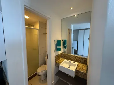 Flat com 1 Quarto para alugar, 55m² no Imbetiba, Macaé