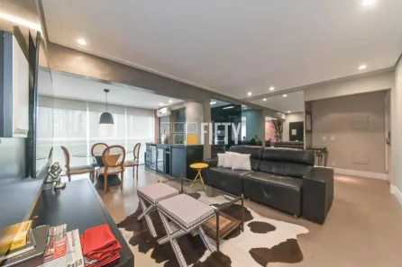 Apartamento com 2 Quartos para alugar, 80m² no Cidade Monções, São Paulo
