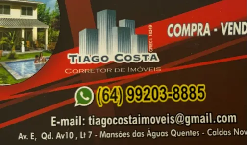 Casa de Condomínio com 2 Quartos à venda, 100m² no Mansões Águas Quentes, Caldas Novas