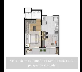 Apartamento com 1 Quarto à venda, 31m² no Casa Verde, São Paulo