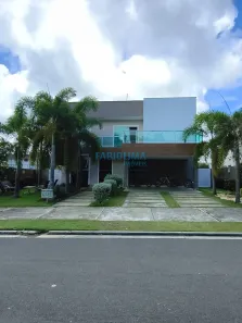 Casa de Condomínio com 4 Quartos à venda, 500m² no Alphaville (Abrantes), Camaçari