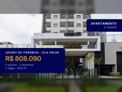 Apartamento com 2 Quartos à venda, 58m² no Jockey de Itaparica, Vila Velha
