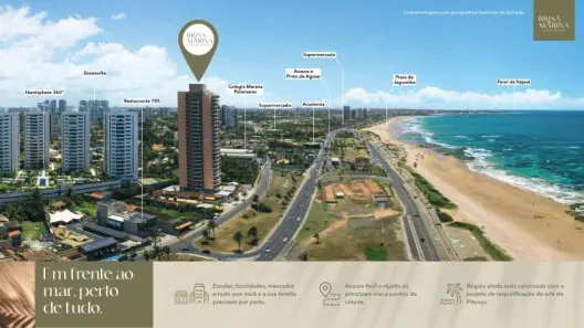 Apartamento com 2 Quartos à venda, 69m² no Pituaçu, Salvador