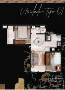 Apartamento com 2 Quartos à venda, 38m² no Vila Esperança, São Paulo