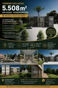 Lote/Terreno à venda, 5508m² no Sorocamirim (Canguera), São Roque