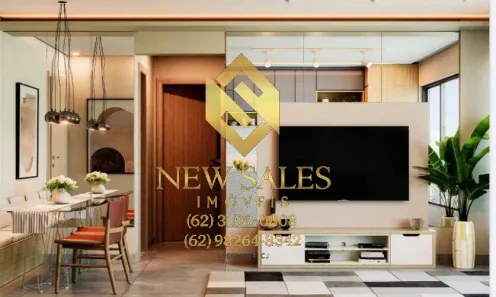 Apartamento com 2 Quartos à venda, 55m² no Vila Rosa, Goiânia