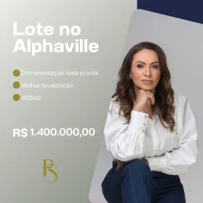 Lote/Terreno à venda, 488m² no Alphaville, Paço do Lumiar