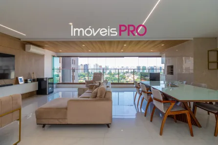 Apartamento com 3 Quartos para alugar, 146m² no Brooklin Novo, São Paulo