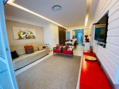 Apartamento com 3 Quartos para alugar, 138m² no Riviera, Bertioga